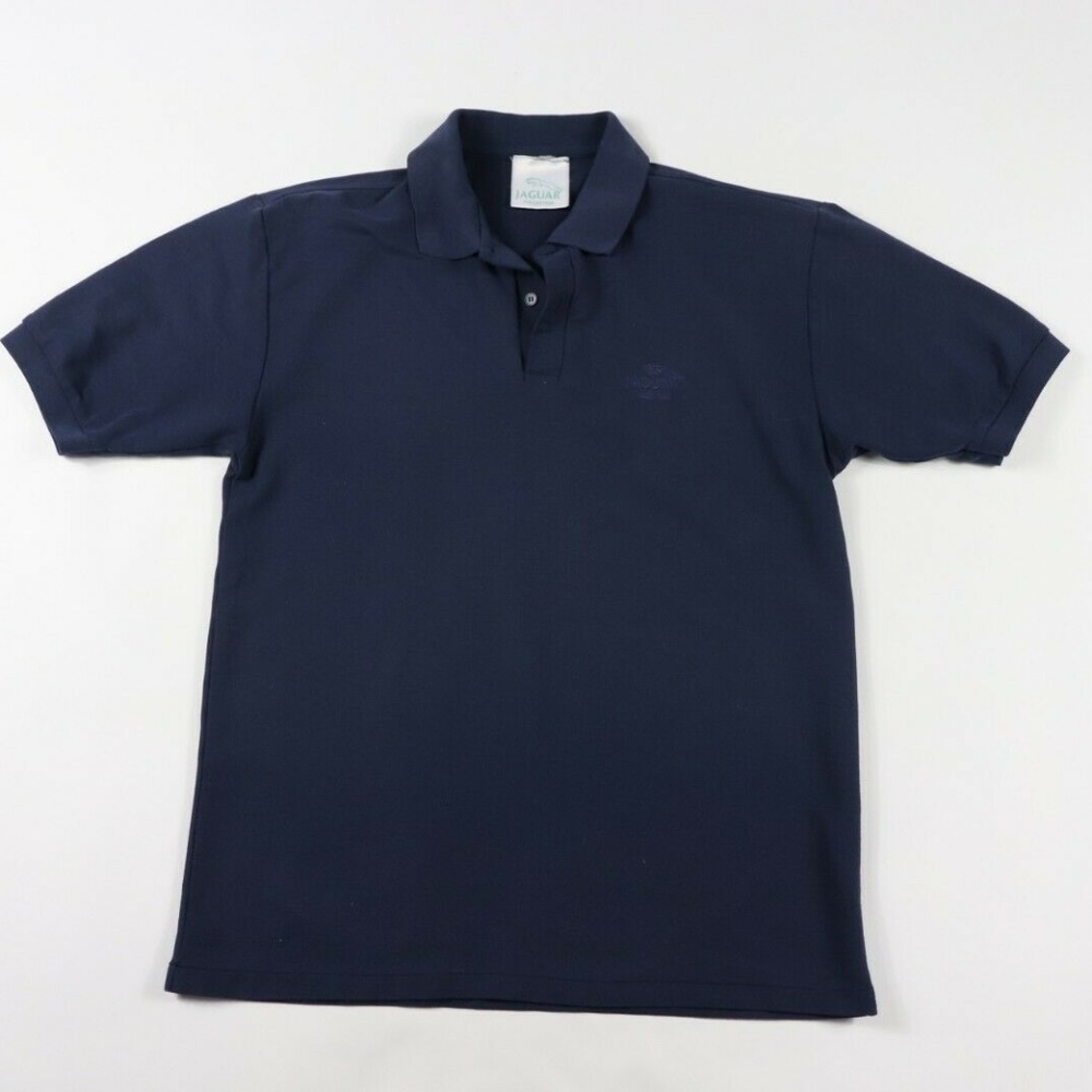 Vintage Jaguar Collection Spell Out Polo Shirt M